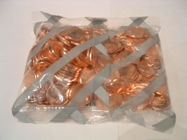 (afbeelding voor) 1 eurocent 2004 UNC Zak van 200 st